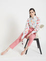 Premium Muslin Digital Print Puff Sleeve Shirt
