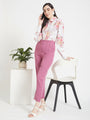 Women'S Luxury Banana Canyon Rose Skin Fit Multi Pleated Trouser
