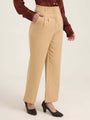 Women'S Luxury Banana Crepe Wheat K Pant