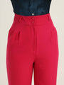 Women'S Luxury Banana Crepe Hibiscus K Pant