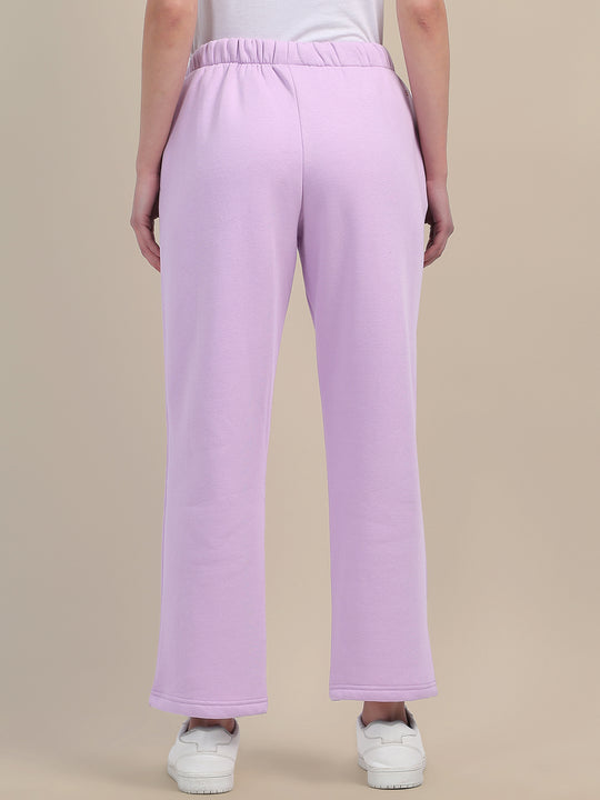 Amswan Womens Premium Cotton Lilac Sweatpant