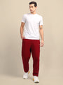 Amswan Men'S Maroon Sweat Pants