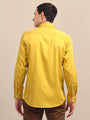 Yellow Shirt With Premium Cotton Lycra