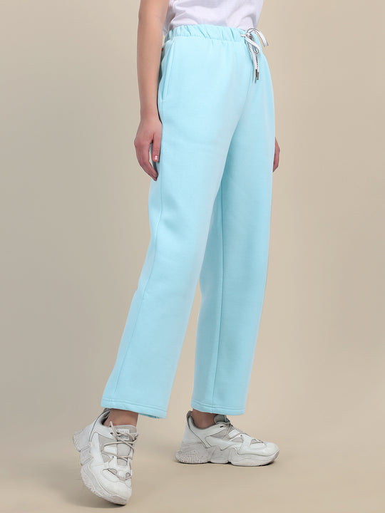 Amswan Womens Premium Cotton Aqua Sweatpant