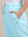 Amswan Womens Premium Cotton Aqua Sweatpant