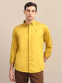 Yellow Shirt With Premium Cotton Lycra