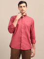 Pink Shirt With Premium Cotton Lycra