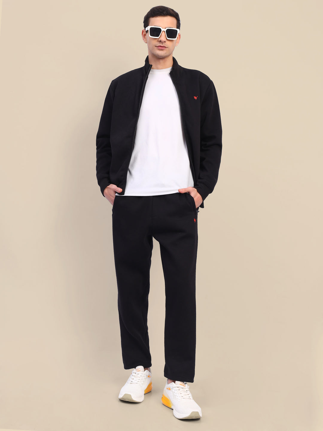 Amswan Men'S Black Sweat Pants