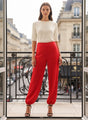 European Satin Loose Fit Trouser