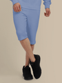 Mens Winter Cotton Fleece Royal Blue Winter Shorts