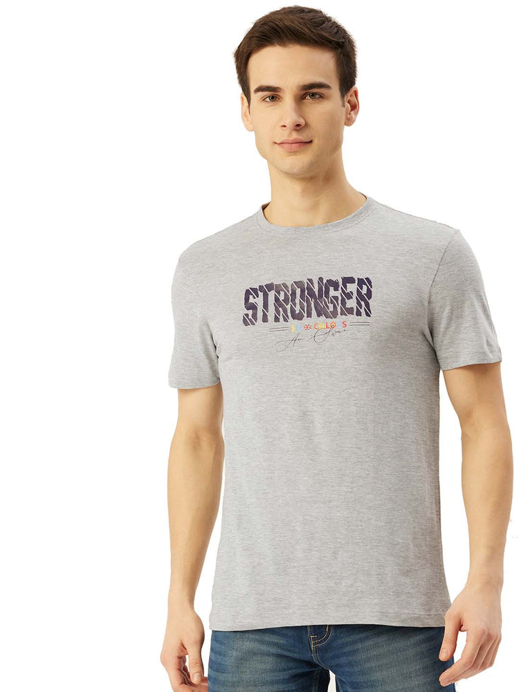 MENS PREMIUM COTTON PRINTED HALF SLEEVE CREW NECK T-SHIRTS
