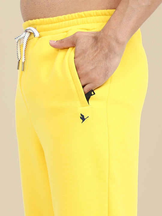 Amswan Men'S Yellow Sweat Pants
