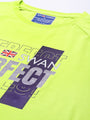 MENS COTTON RICH LYCRA GRAPHIC HALF SLEEVE CREW NECK T-SHIRTS