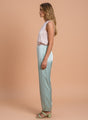 European Satin Loose Fit Trouser