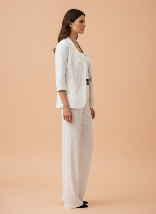 Elegant White Co-Ord Set for Women