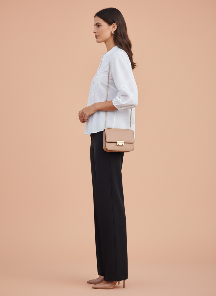 Luxury Embroidered Tops For Womens