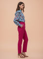 Banana Crepe Hibiscus C Pant