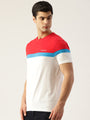 MENS PREMIUM COTTON LYCRA PRINTED HALF SLEEVE CREW NECK T-SHIRTS