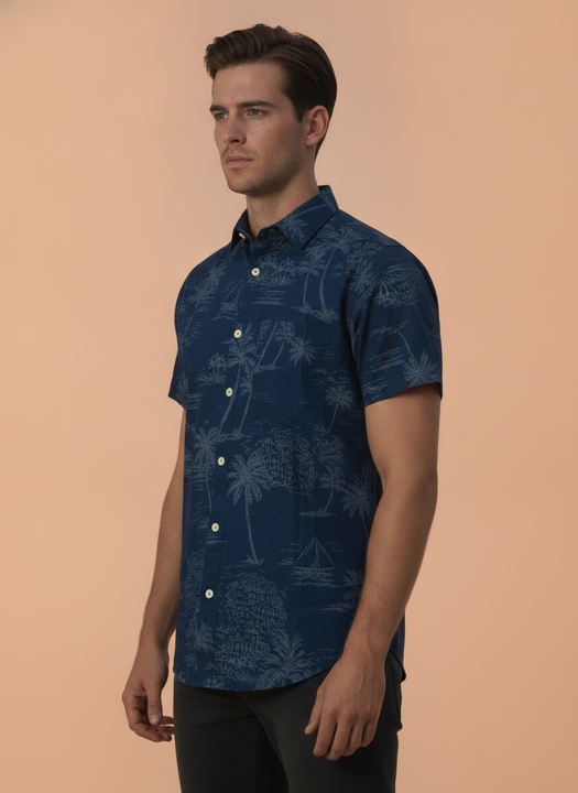 Amswan Men'S Premium Rayon Shirt