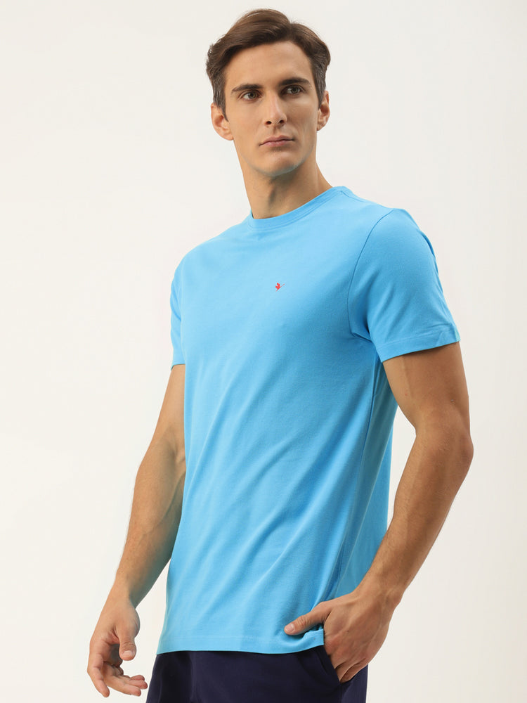 MENS PREMIUM COTTON HALF SLEEVE CREW NECK T-SHIRTS