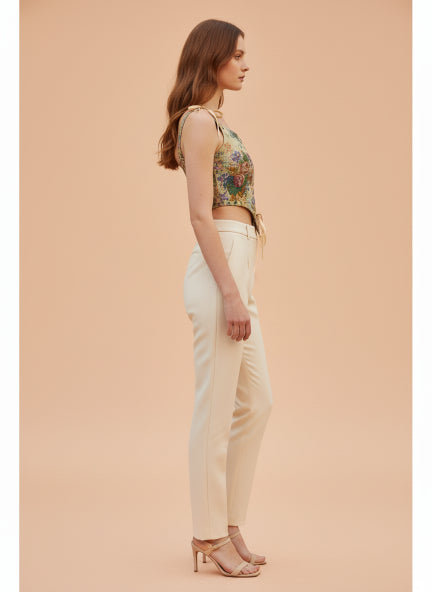 Women’s Floral Printed Crop Top