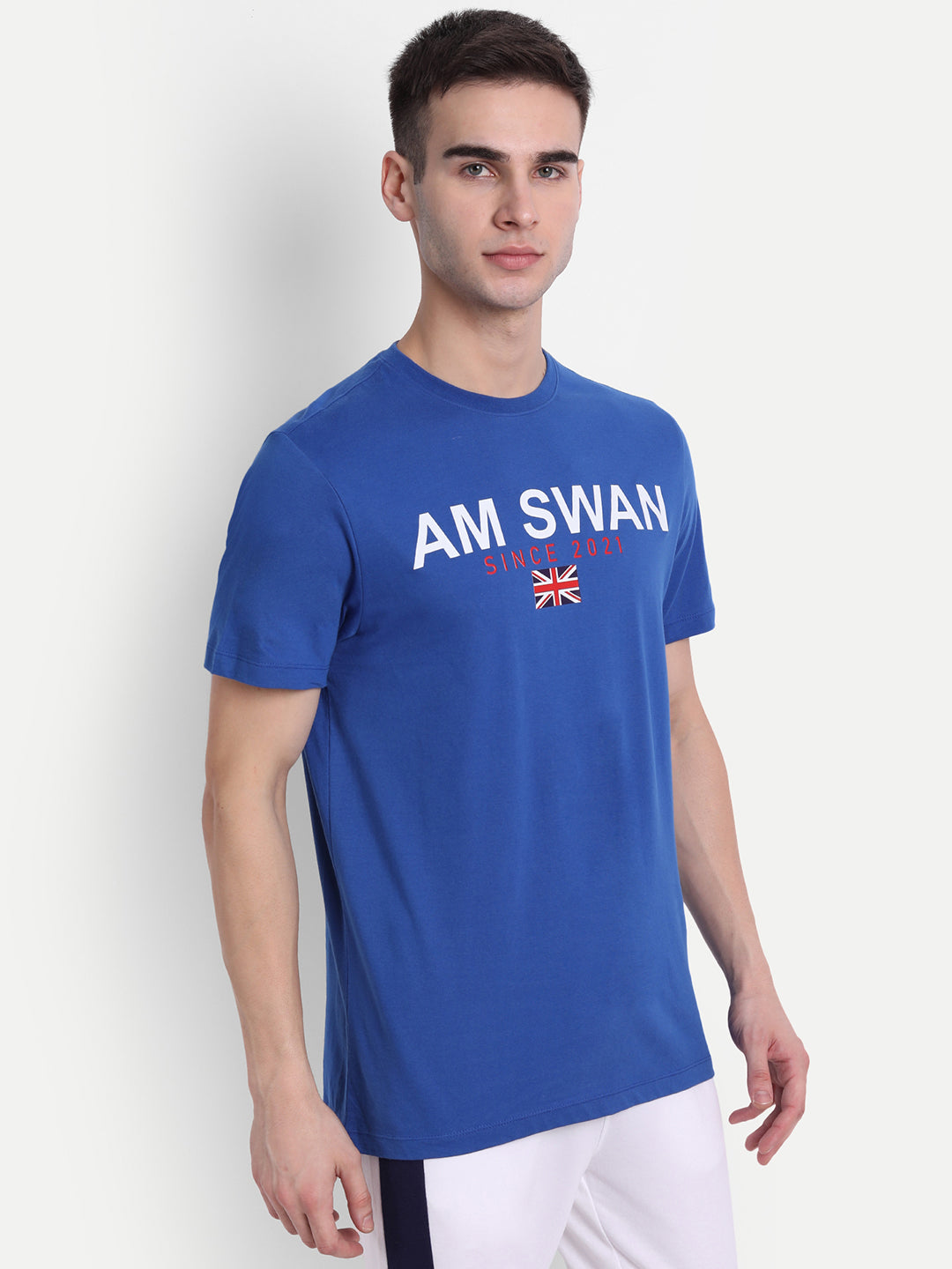 MENS PREMIUM COTTON PRINTED HALF SLEEVE CREW NECK T-SHIRTS