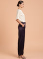 European Satin Loose Fit Trouser