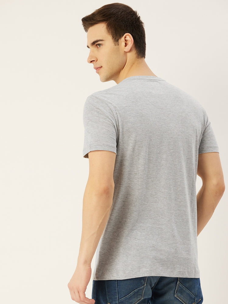 MENS PREMIUM COTTON PRINTED HALF SLEEVE CREW NECK T-SHIRTS