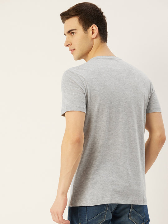MENS PREMIUM COTTON PRINTED HALF SLEEVE CREW NECK T-SHIRTS