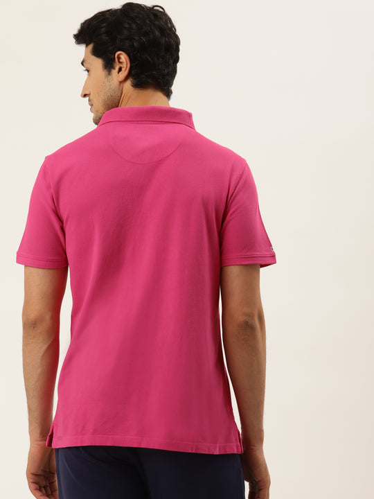 Premium Cotton Striped Half Sleeve Polo