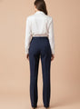 Women'S Luxury Banana Crepe Navy K Pant