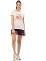 WOMENS PREMIUM COTTON PRINTED SHORTS