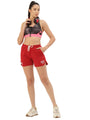 WOMENS PREMIUM COTTON PRINTED SHORTS
