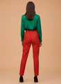 Banana Crepe Mars Red C Pant
