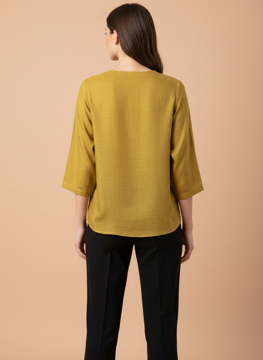 Elegant Embroidered Women's Top