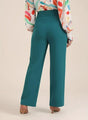 Banana Crepe Teal K Pant