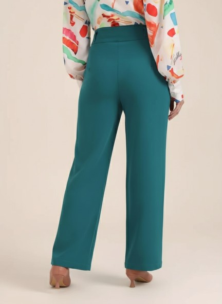 Banana Crepe Teal K Pant