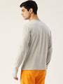 MENS COTTON RICH SOLID FULL SLEEVE CREW NECK T-SHIRTS