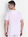 Mens Premium Cotton Colourblock Printed Half Sleeve Crew Neck T-Shirts