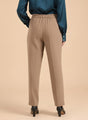 Banana Crepe Dark Beige C Pant