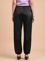 European Satin Loose Fit Trouser
