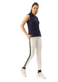 WOMENS PREMIUM COTTON SOLID SLEEVELESS POLO T-SHIRTS
