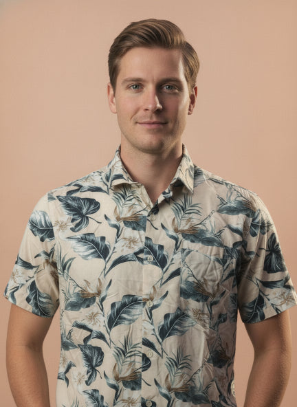 Amswan Men'S Premium Rayon Shirt