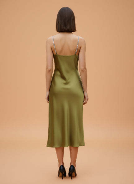 Elegant Satin Slip Dress for Women Premium Party & Evening Wear