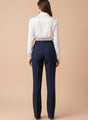 Women'S Luxury Banana Crepe Navy K Pant