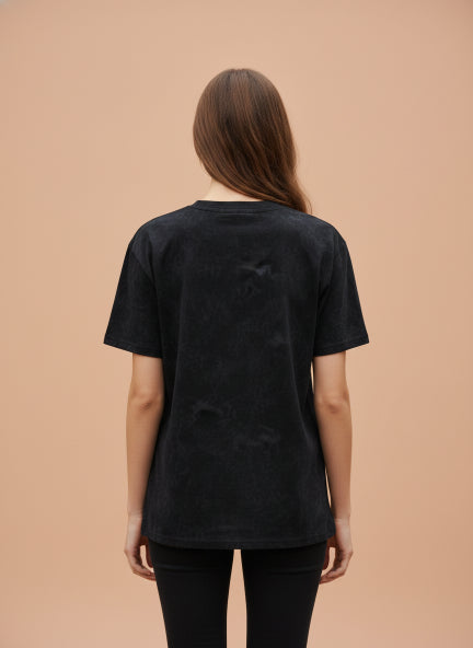 Stylish Graphic Print Oversized T-Shirt for Women