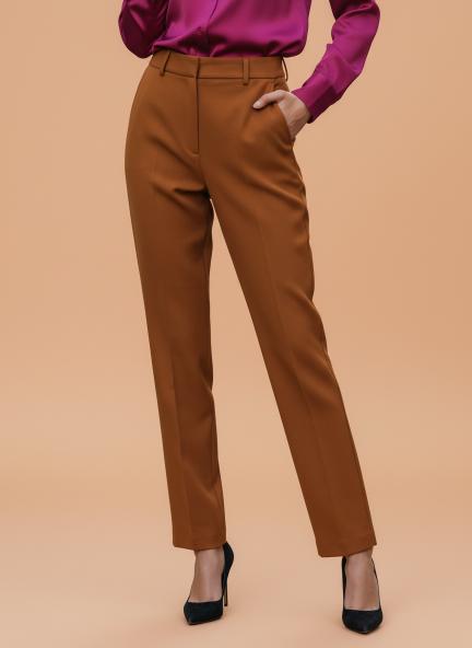 Banana Crepe Sepia C Pant