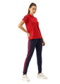 WOMENS PREMIUM COTTON PRINTED HALF SLEEVE POLO T-SHIRTS