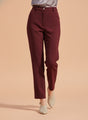 Banana Crepe Mahogany C Pant