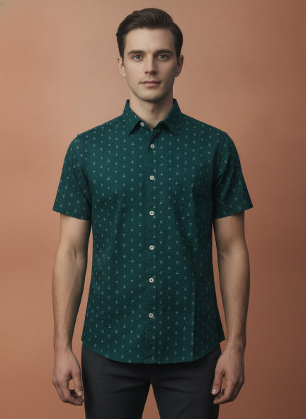 Amswan Men'S Premium Rayon Shirt